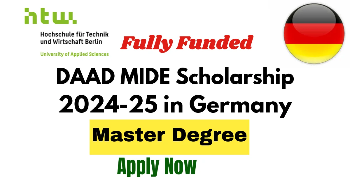 DAAD MIDE Scholarship 2024-25 in Germany