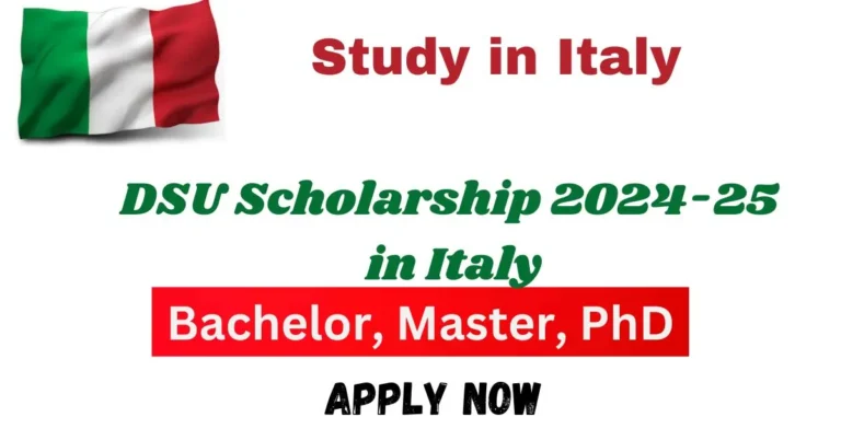 Fully Funded DSU Scholarship in Italy 2024-25 Scholarpex