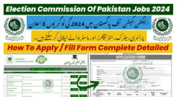 Election Commission of Pakistan Jobs 2024 Online Apply