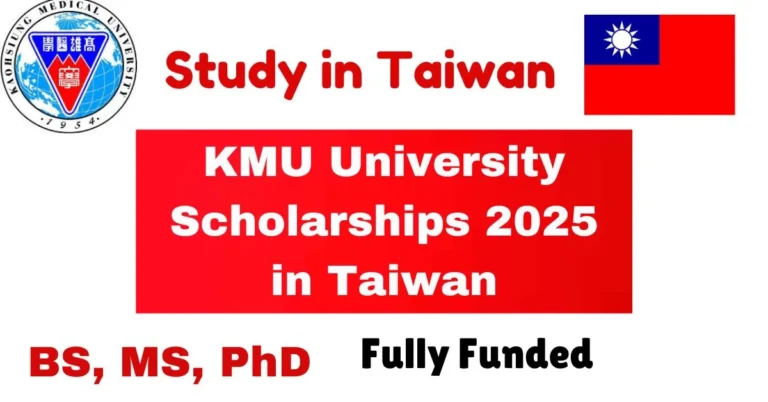 KMU University Scholarships 2025 in Taiwan | Scholarpex