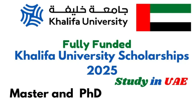 Khalifa University Scholarships 2025 in UAE (Fully Funded) Scholarpex