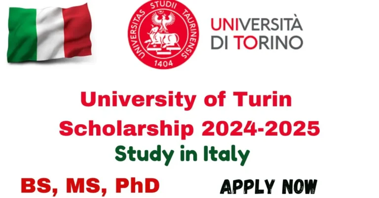 University of Turin Scholarship 2024-2025